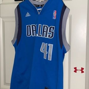 NOWITZKI DALLAS JERSEY